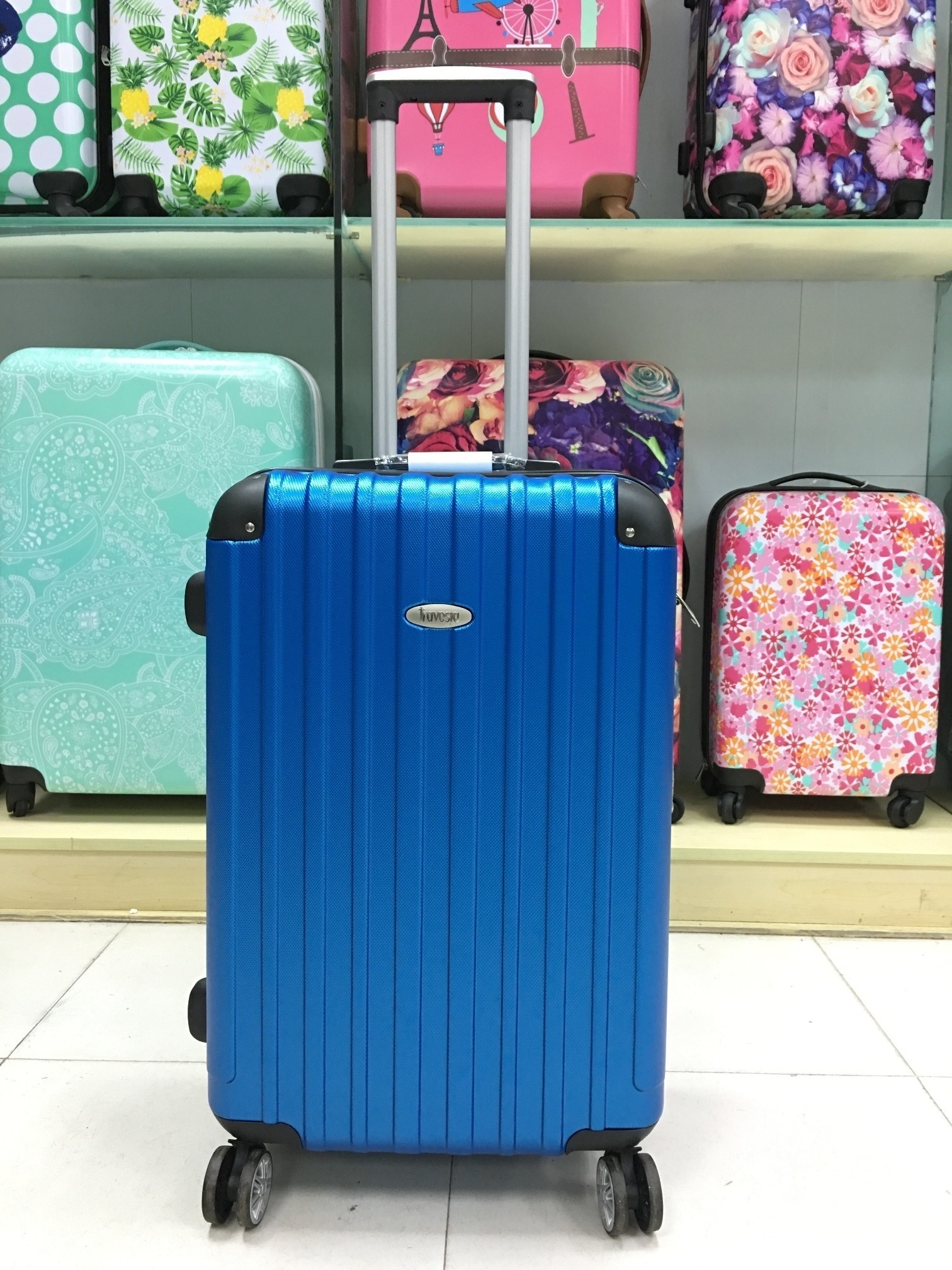 yanteng lucas luggage with anti-shock double-caster wheels