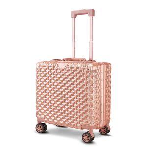 yanteng 4 wheel suitcase in blue color 