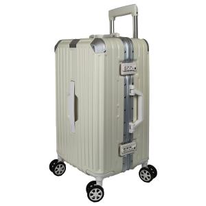 yanteng classic PP travel trolley case  in white color