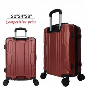 yanteng classic PP traveling luggage in purple color